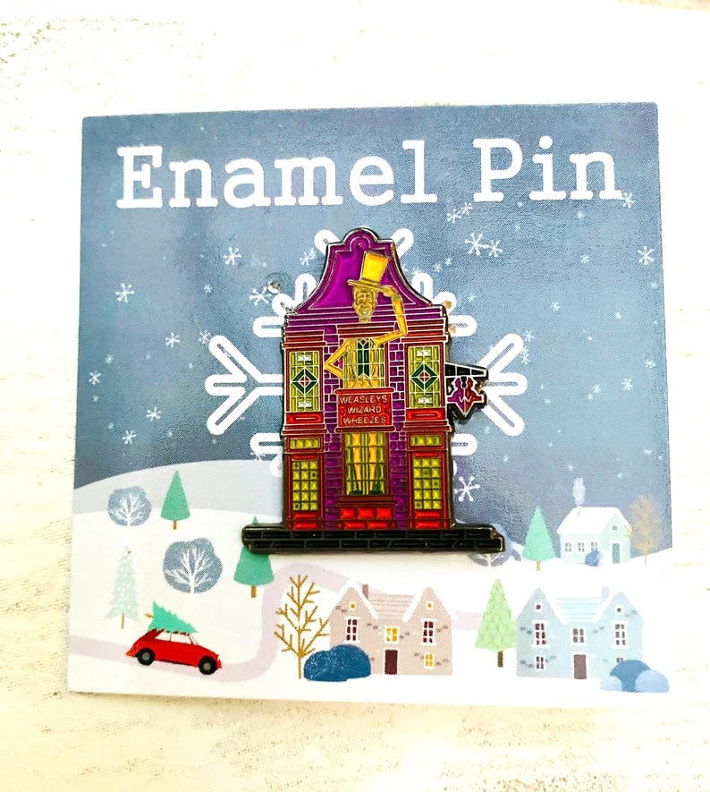 OTHER STYLES Teacup enamel pin- Halloween magic badge- wizards & witches pin
