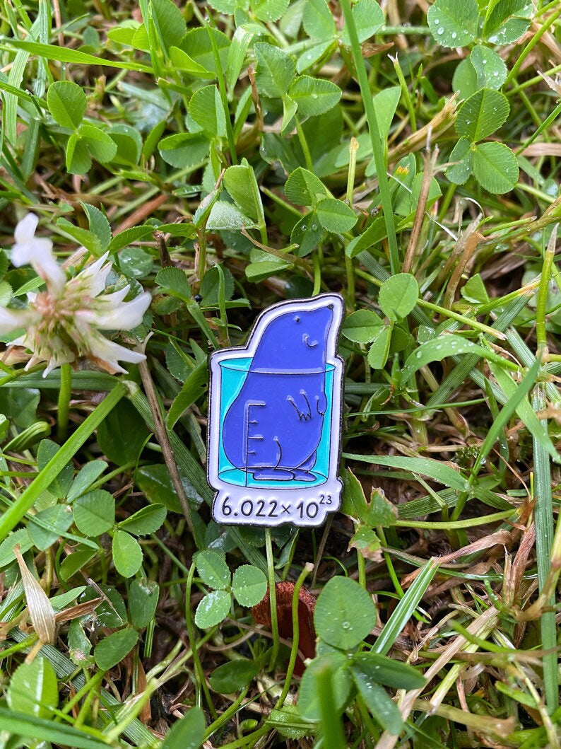 Cute Chemistry Enamel Pin- Science Enamel Pin Badge- Chemistry gift