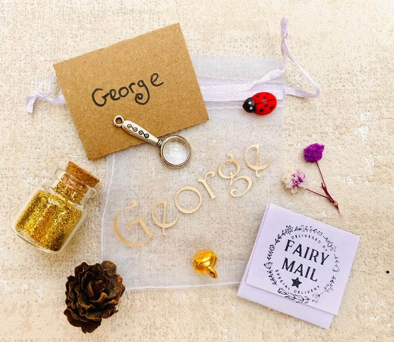 Tooth Fairy Gift Set- Tooth Fairy Letter with Fairy Dust