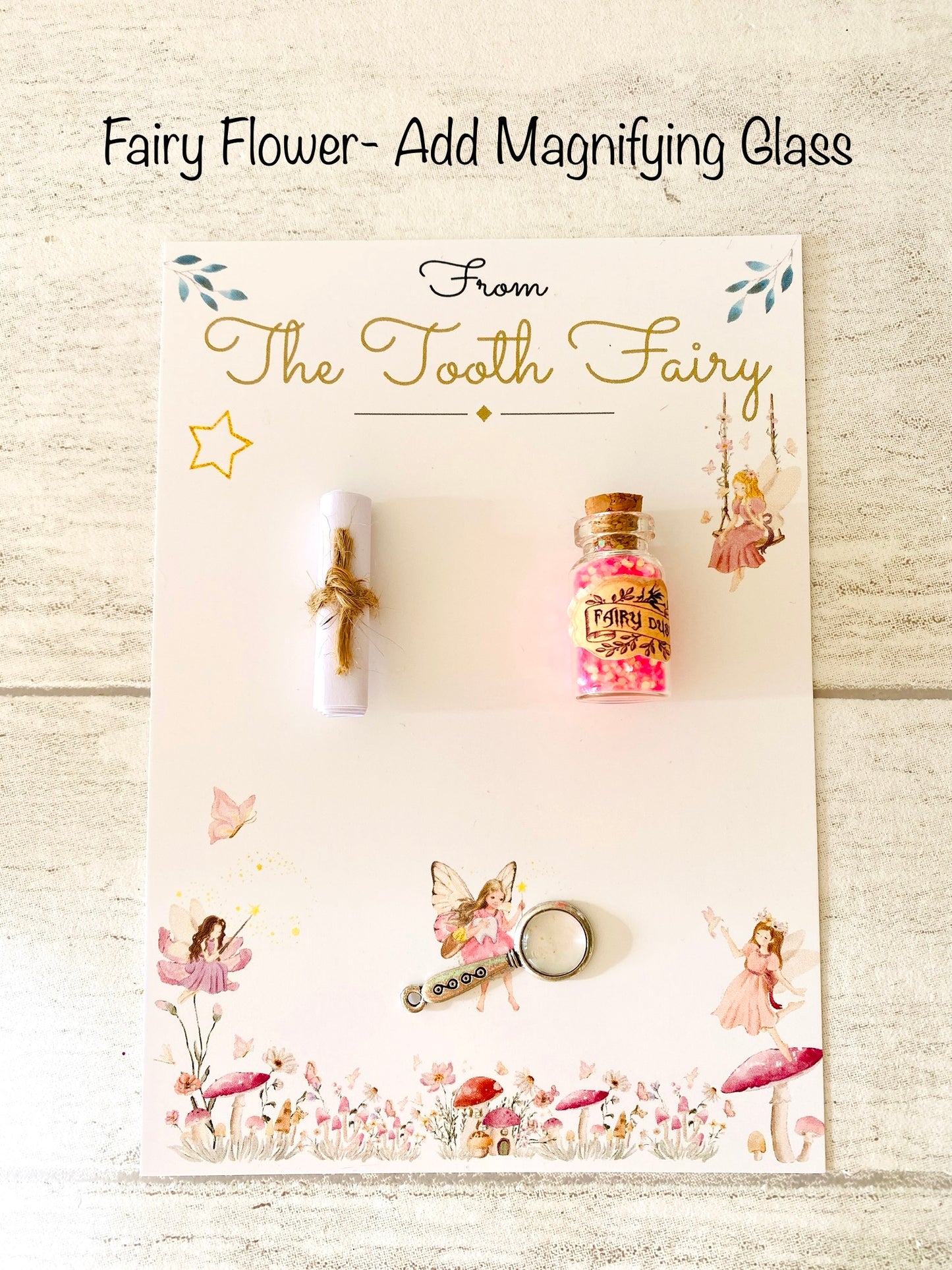 Tooth Fairy Kit With Tooth Fairy Gifts. PersonalIsed Tooth Fairy Letter. Tooth Fairy Set with Fairy Gold Coin, Fairy Dust (1st Tooth Fairy)