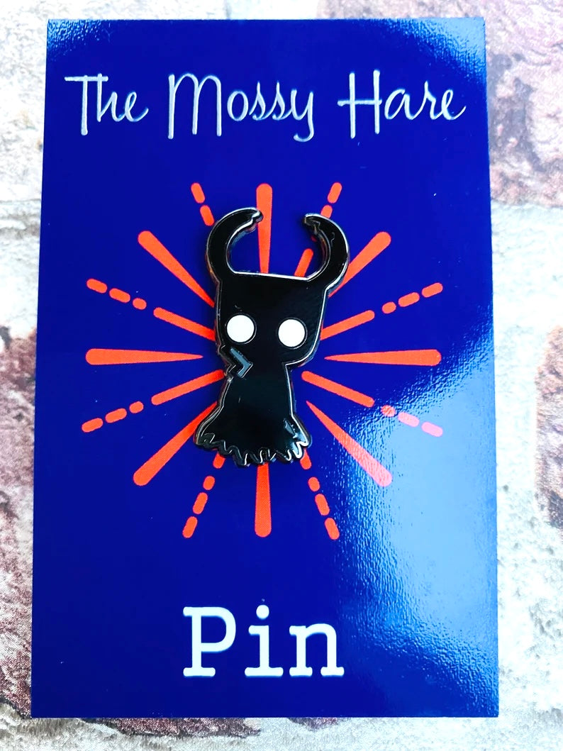 Hollow Knight Pin- Hornet, Shade, Grub & Hk stickers