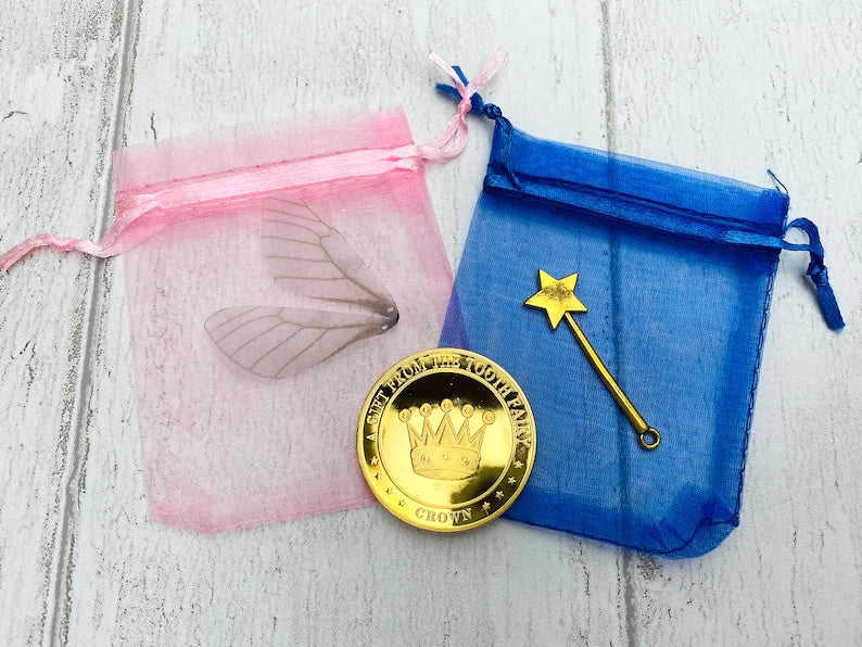 Large Gold Tooth Fairy Coin- perfect Tooth Fairy Gift (special First Tooth Fairy present)