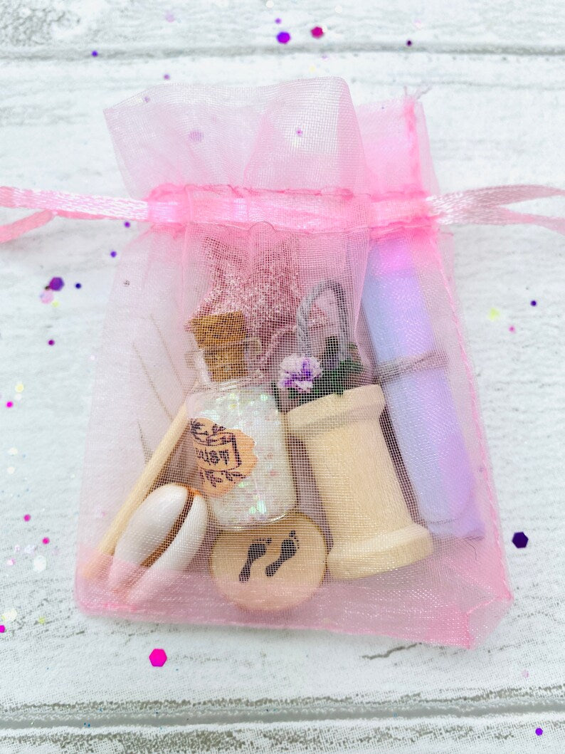 Tooth Fairy Kit - Girl’s Tooth Fairy Letter- Tooth Fairy Gifts for Girls (Fairy Dust), Personalised Tooth Fairy Note, Custom Tooth Fairy