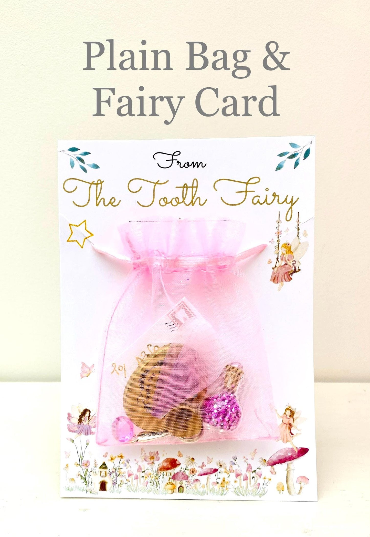 Tooth Fairy Kit- Tooth Fairy Letter, Fairy Dust and Tooth Fairy Gold Coin- First Tooth or Other Tooth. Tooth Fairy Gifts & Tooth Collection