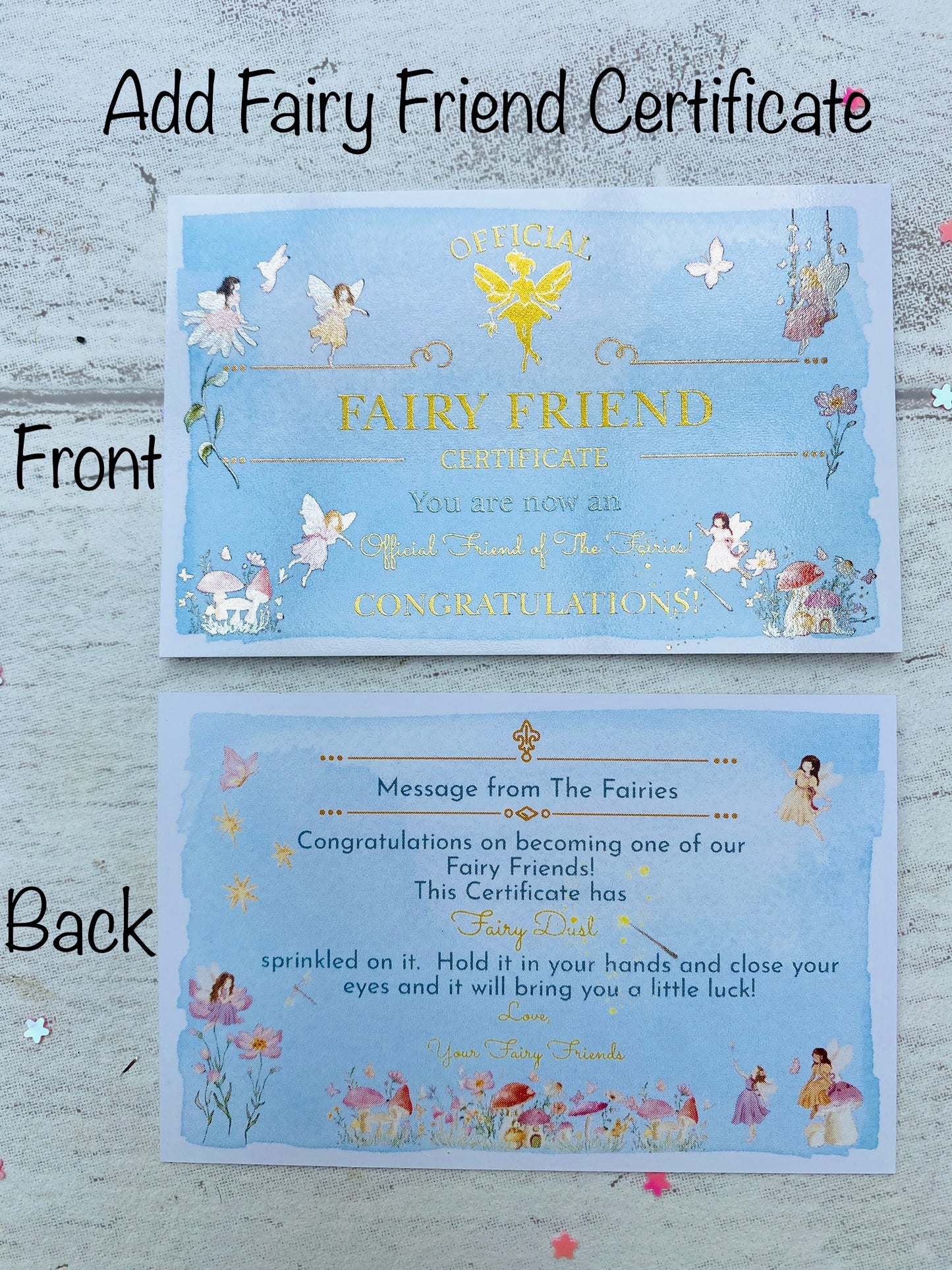 Fairy Party Bags- Fish Extender Gift Bags- Cruise kid’s fish extender bags (Fairy Dust- Pixie Dust)