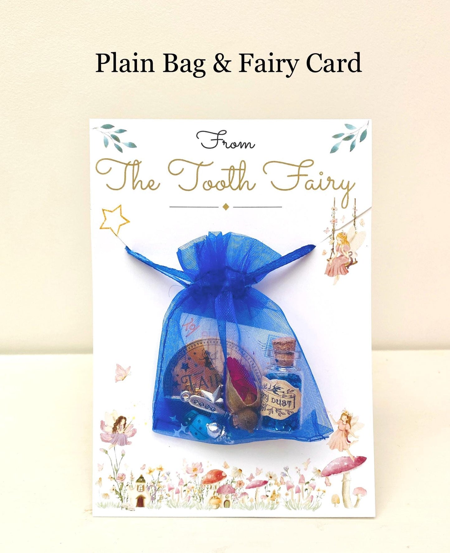 Tooth Fairy Kit- Tooth Fairy Letter, Fairy Dust and Tooth Fairy Gold Coin- First Tooth or Other Tooth. Tooth Fairy Gifts & Tooth Collection