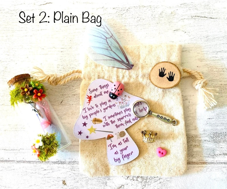 Tooth Fairy Kit-Tooth Fairy Letter- Tooth Fairy Bottle- Garden Fairies - Message in a bottle- Tooth Fairy Gifts- Tooth Fairy First Tooth