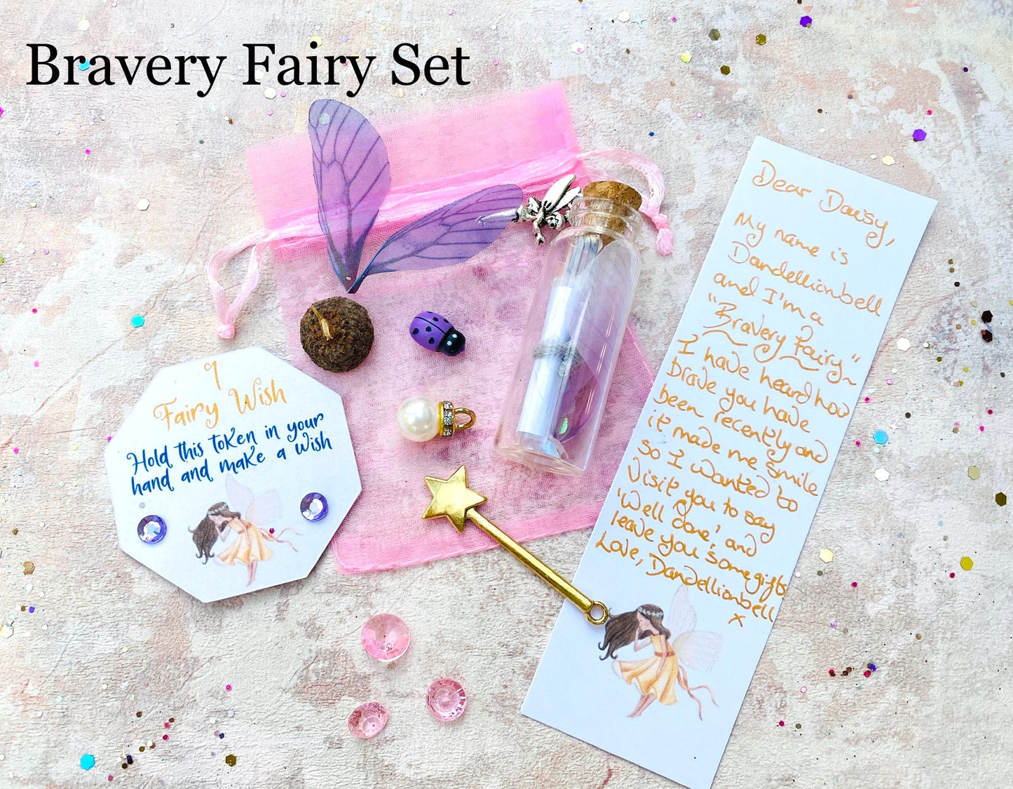 ANY Occasion Fairy Visit! Tooth Fairy Letter, Dummy Fairy, Kindness/Bravery Fairy, Big Sister Fairy Personalised Handwritten Letter Gifts