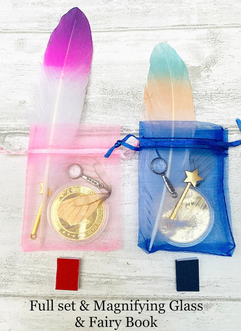 Large Gold Tooth Fairy Coin- perfect Tooth Fairy Gift (special First Tooth Fairy present)