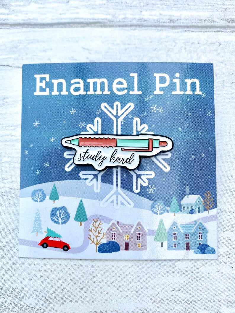 Writer’s Enamel Pin- Writers Badge Lapel