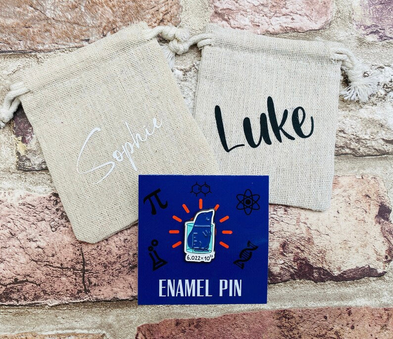 Cute Chemistry Enamel Pin- Science Enamel Pin Badge- Chemistry gift