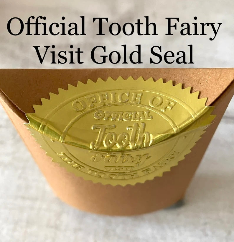 Cute Pillow Box Tooth Fairy Letter HANDWRITTEN Personalised Tooth Fairy Kit (Fairy Dust), Tooth Fairy Note, Custom Tooth Fairy Set