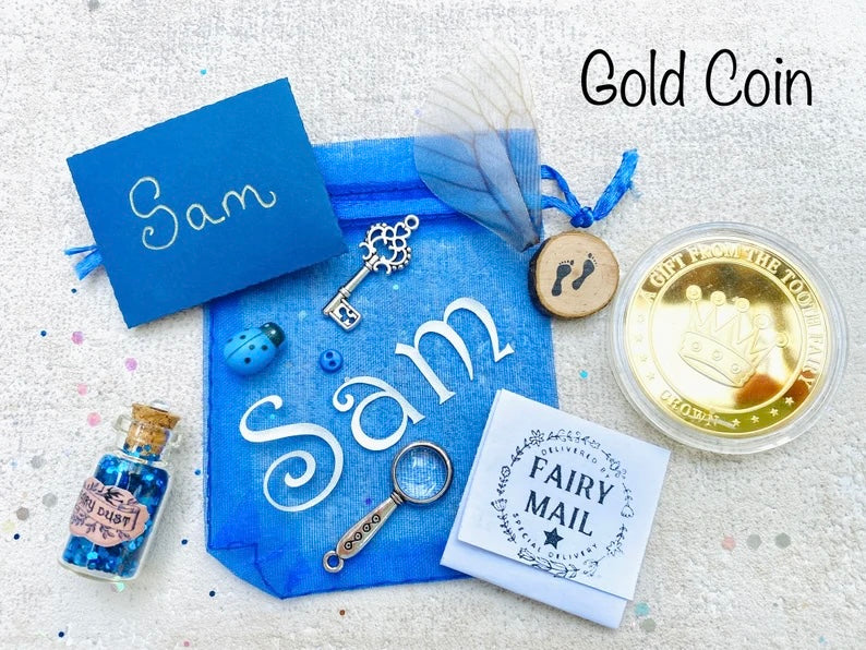 Tooth Fairy Gift Set- Tooth Fairy Letter with Fairy Dust