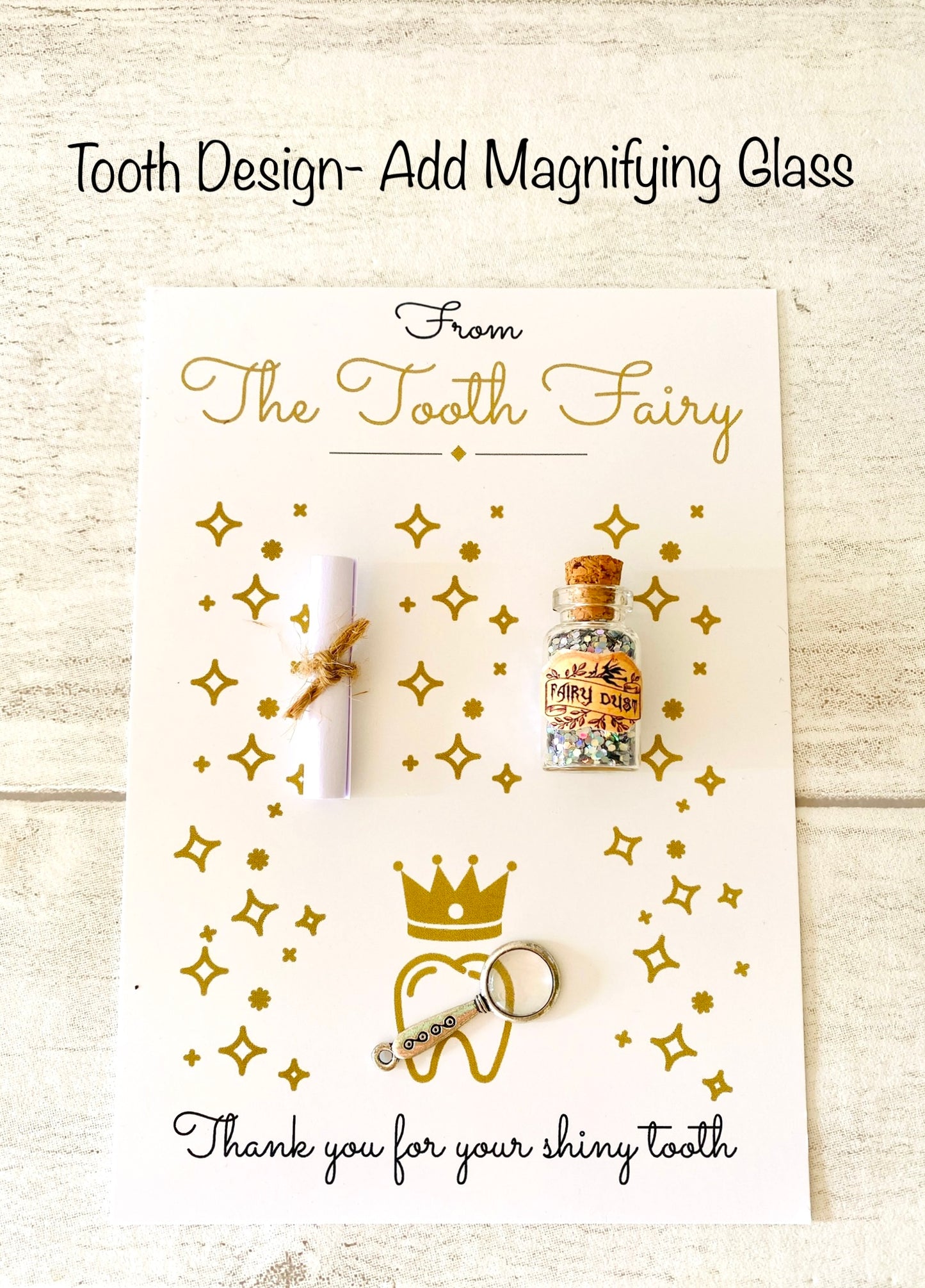 Tooth Fairy Kit With Tooth Fairy Gifts. PersonalIsed Tooth Fairy Letter. Tooth Fairy Set with Fairy Gold Coin, Fairy Dust (1st Tooth Fairy)