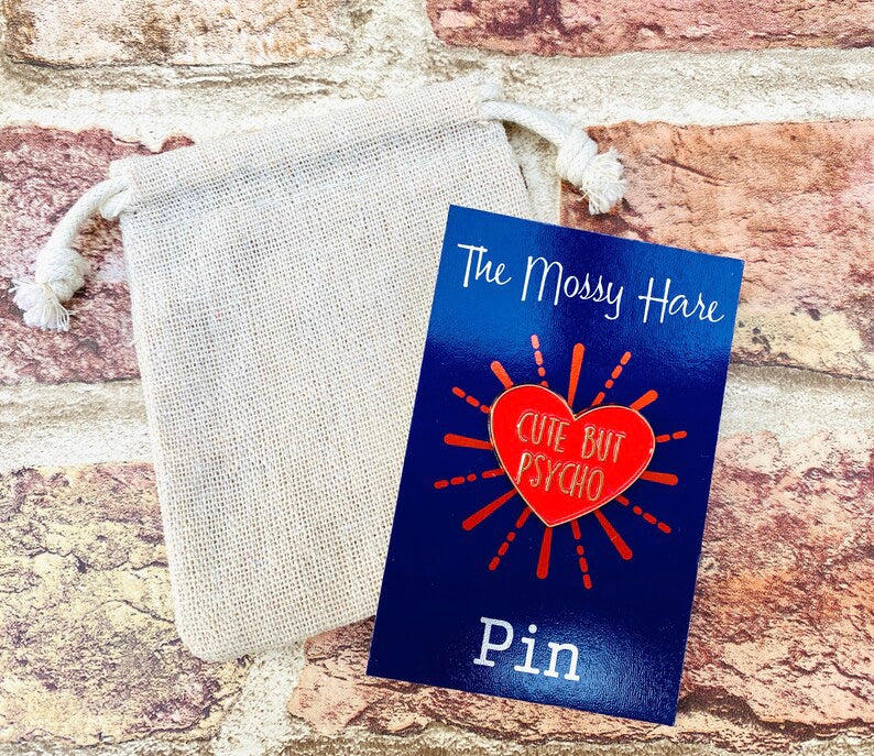 Funny Enamel Pin! Humorous badge! Cute enamel pin