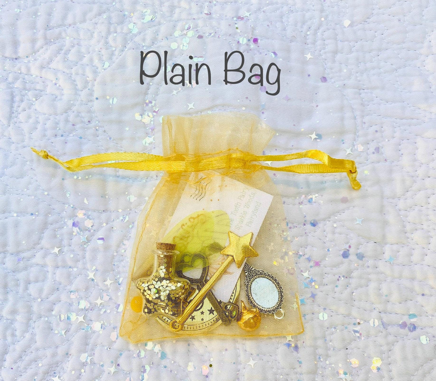 Tooth Fairy Kit- Tooth Fairy Letter, Fairy Dust and Tooth Fairy Gold Coin- First Tooth or Other Tooth. Tooth Fairy Gifts & Tooth Collection