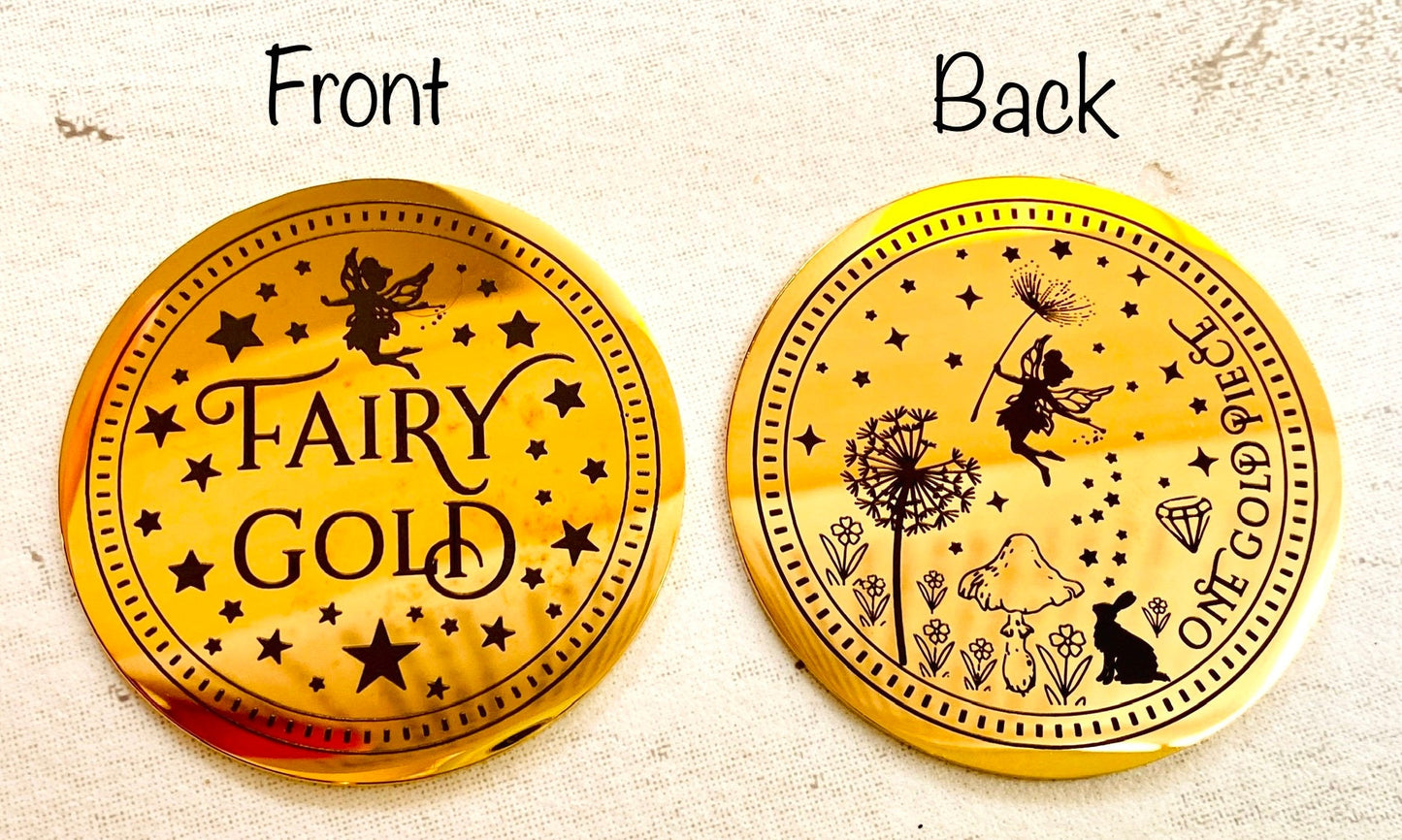 Fairy Footprints Stencil- Fairy Penpal- Evidence A Fairy has Moved In! Proof a fairy is staying Fairy Footsteps Stencil Kit & Fairy Gift Set