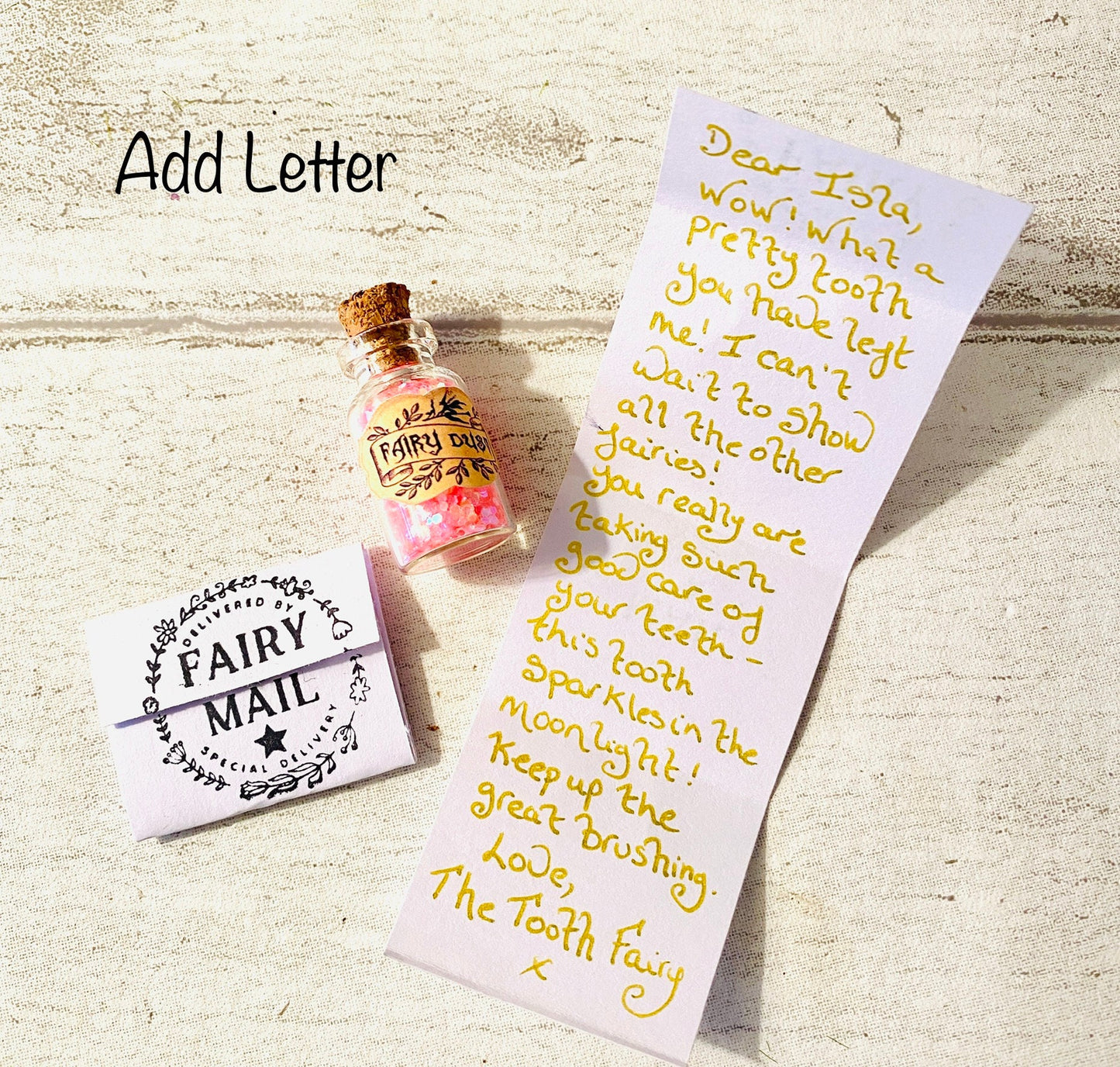 Fairy Dust Bottles - Pixie Dust Bottles- perfect gift from the Tooth Fairy, Party Bag Fillers- mini glass Fairy Dust Glitter Bottles