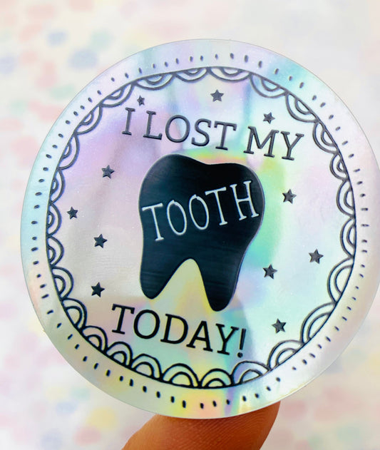 35 SCHOOL Lost Tooth STICKERS for Teachers- School Supplies- Lost Tooth Stickers, Teacher Tooth Stickers- School Stickers. Teacher Tooth