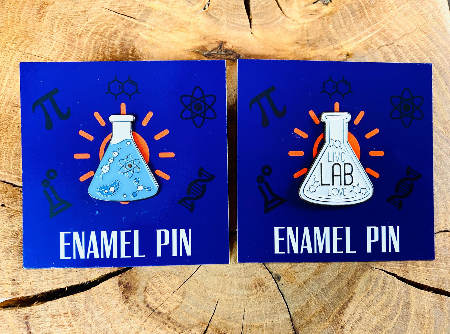 Science Enamel Pin Chemistry, University Badge, Science Teacher gift- chemist- physicist gift! Secret Santa, Stocking Filler, Christmas Gift