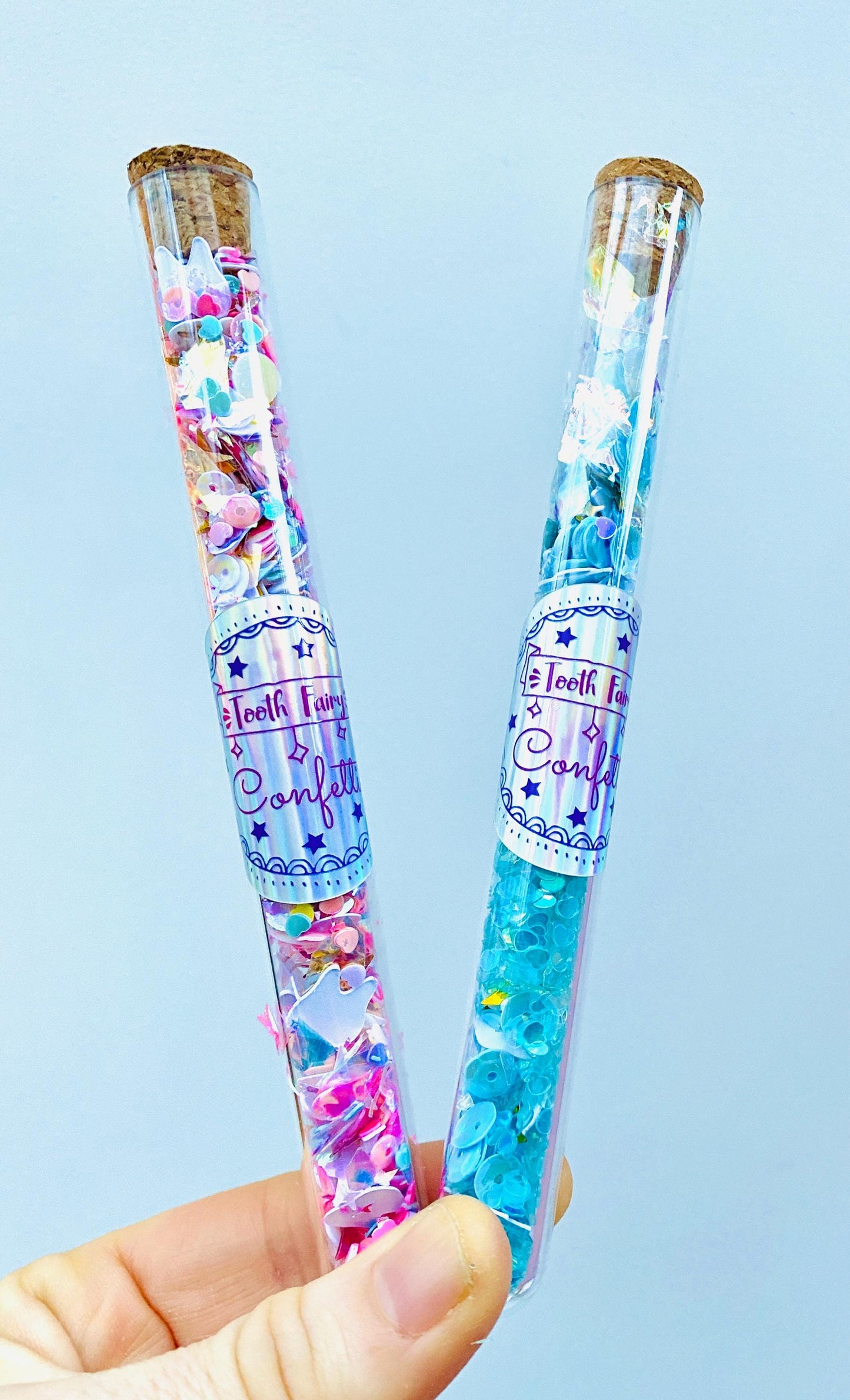 Tooth Fairy Confetti- leave a glittering, magical trail showing where The Tooth Fairy landed when collecting your child’s tooth! First Tooth