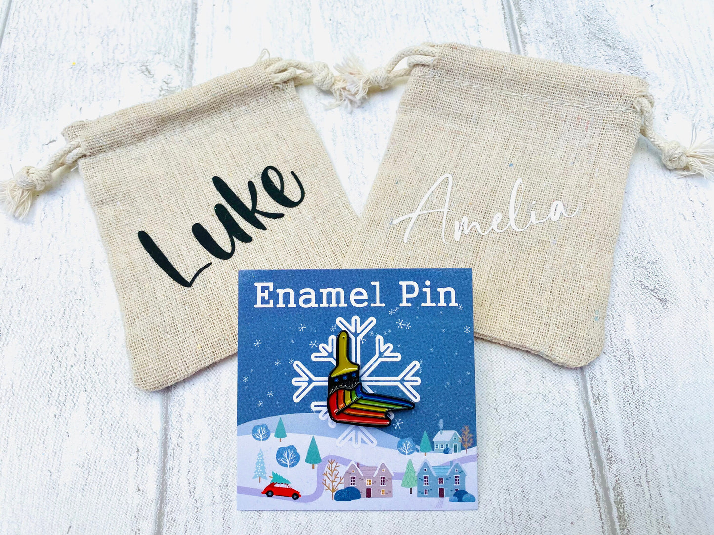 OTHER STYLES Artists, painter enamel pin- great Christmas gift. Artist badge, Lapel