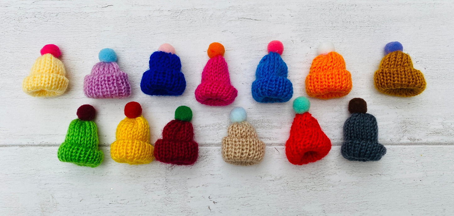 Personalised Little Fairy Hats or Mini Elf Knitted Wooly Hats