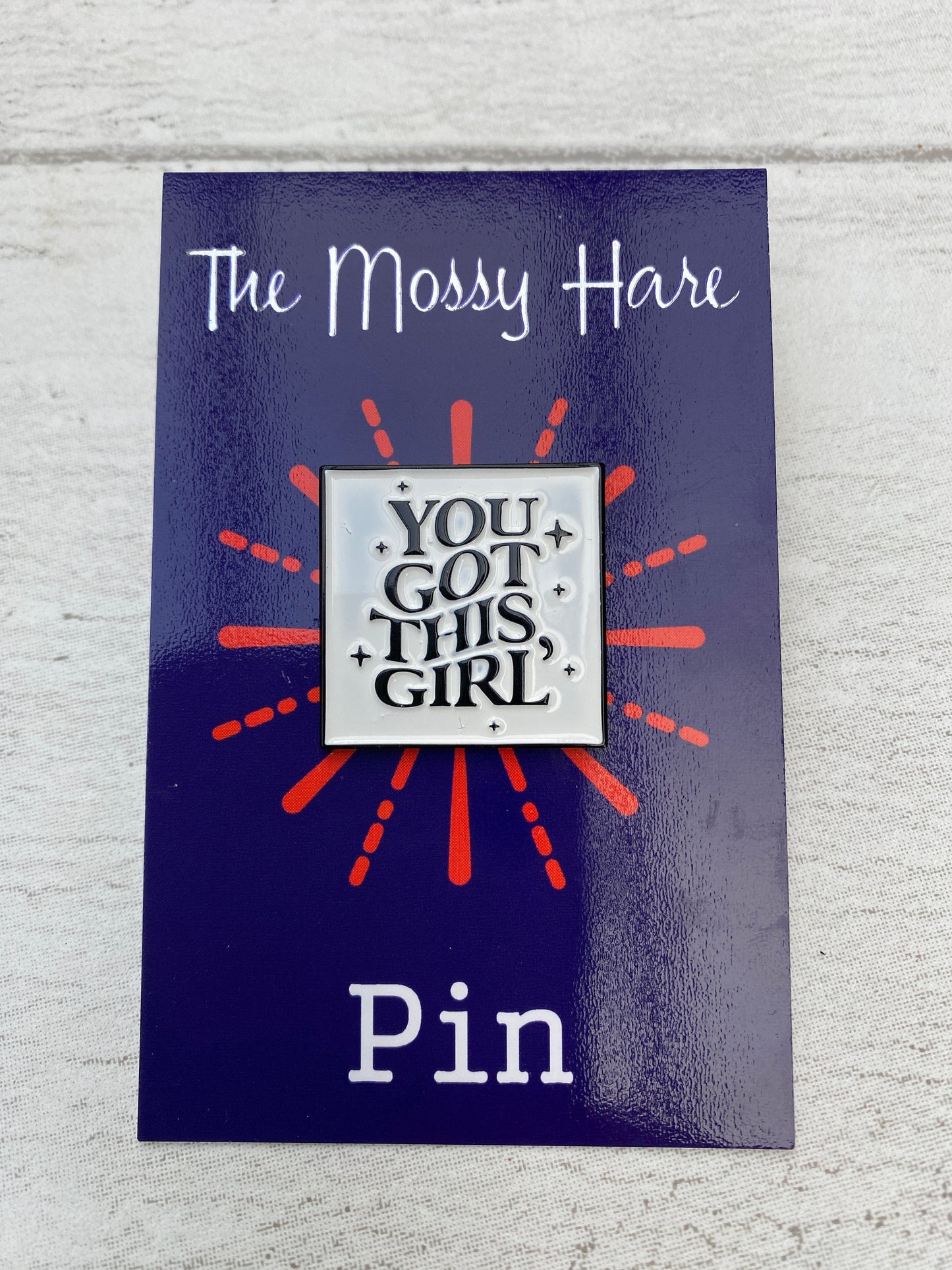 Motivational, Positivity message Enamel Pin! Positivity badge, lapel