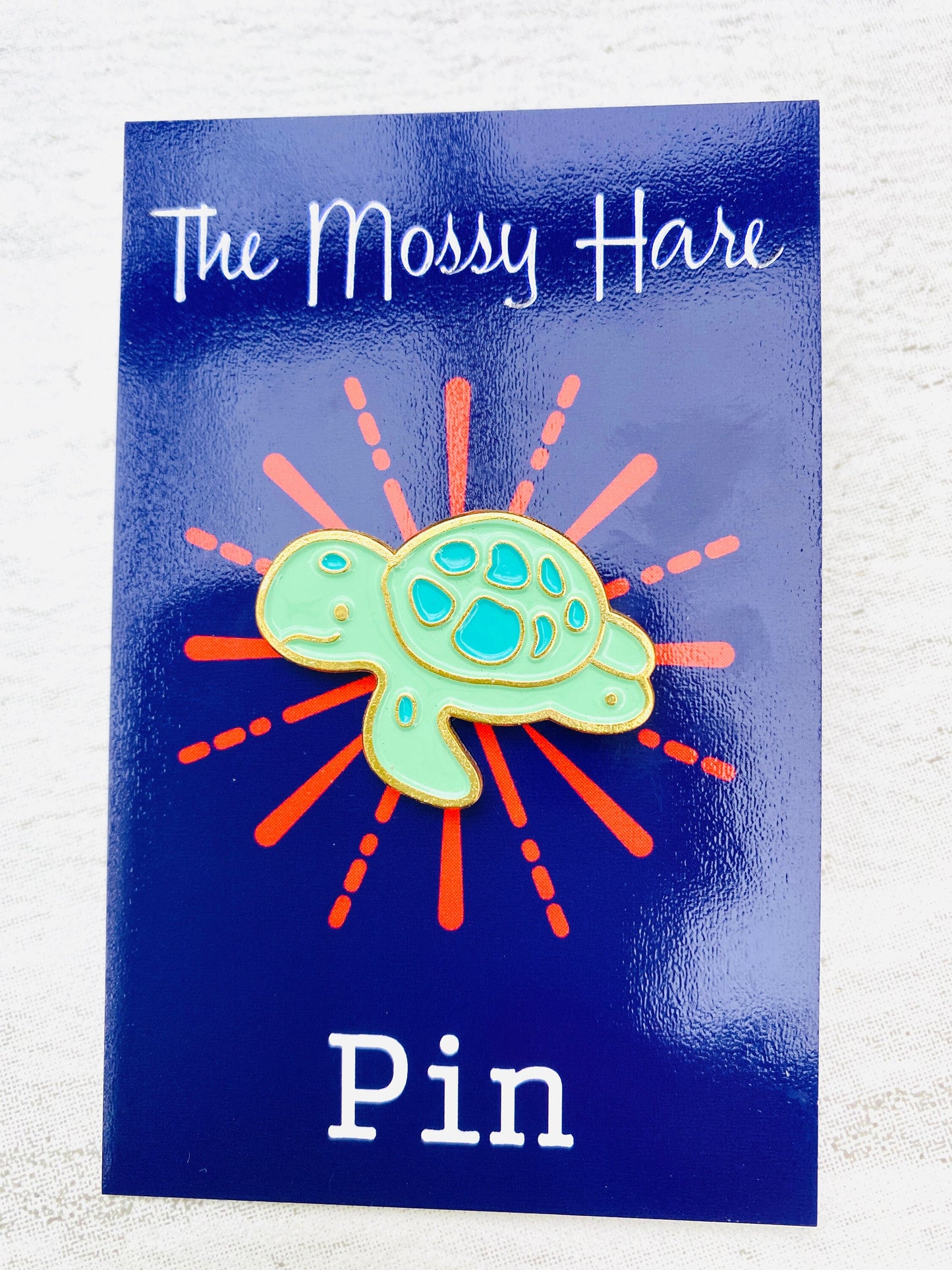 Cute Narwhal, Turtle, Seahorse Sealife Sea Creatures Enamel Pin! Badge Lapel