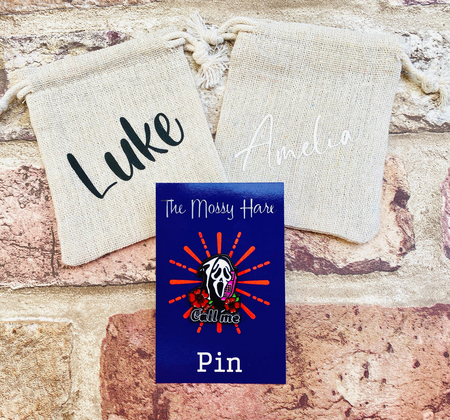 Halloween enamel pin- Classic Horror Movie enamel pins! Horror movie badges