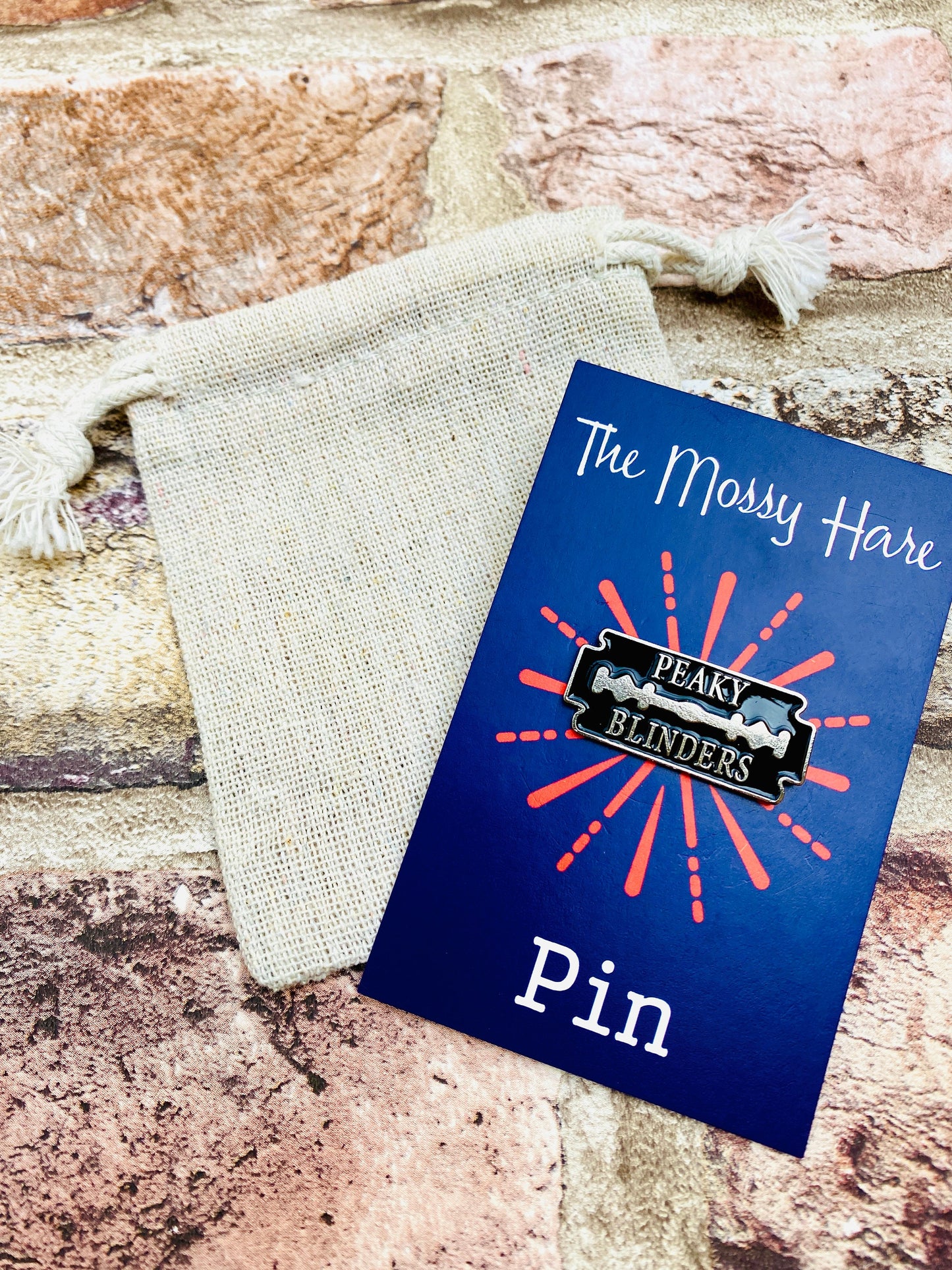 Peaky Blinders Enamel Pin! Peaky Blinders badge gift lapel