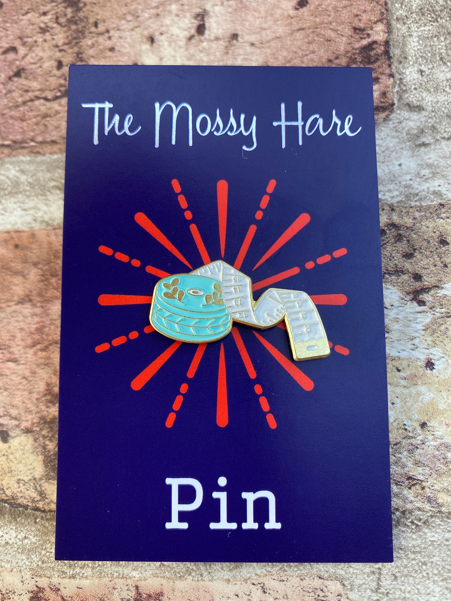Crafters Enamel Pin- Dressmaker, Craft, Badge Lapel