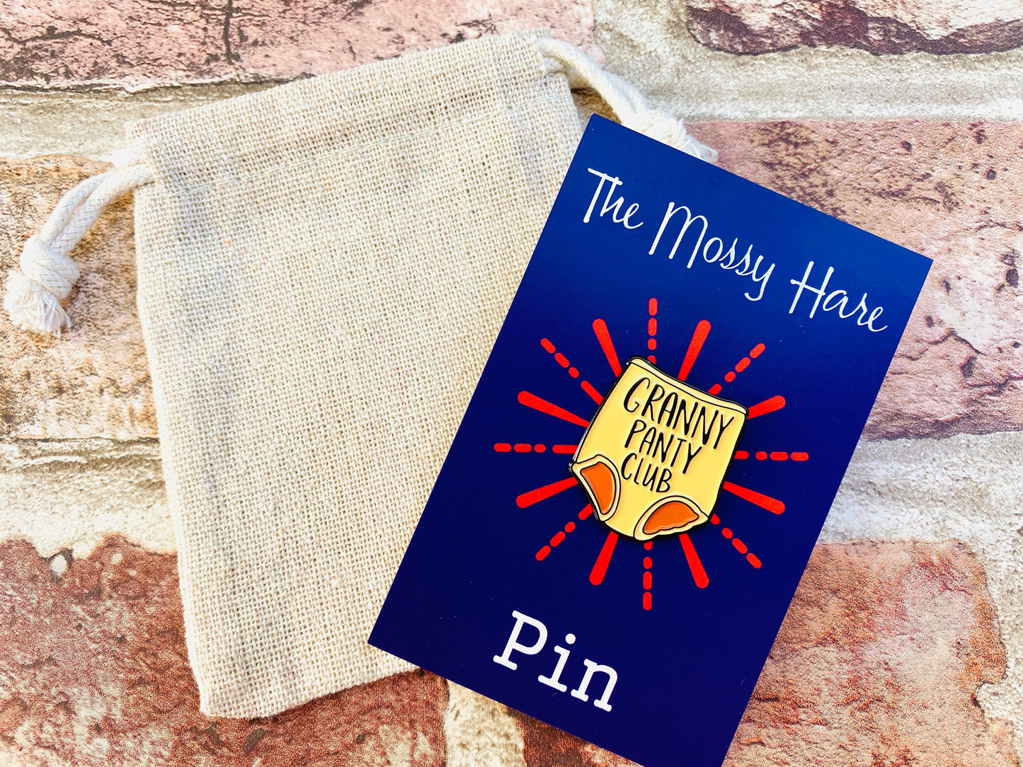 Funny Enamel Pin! Humourous Badge- great birthday gift!