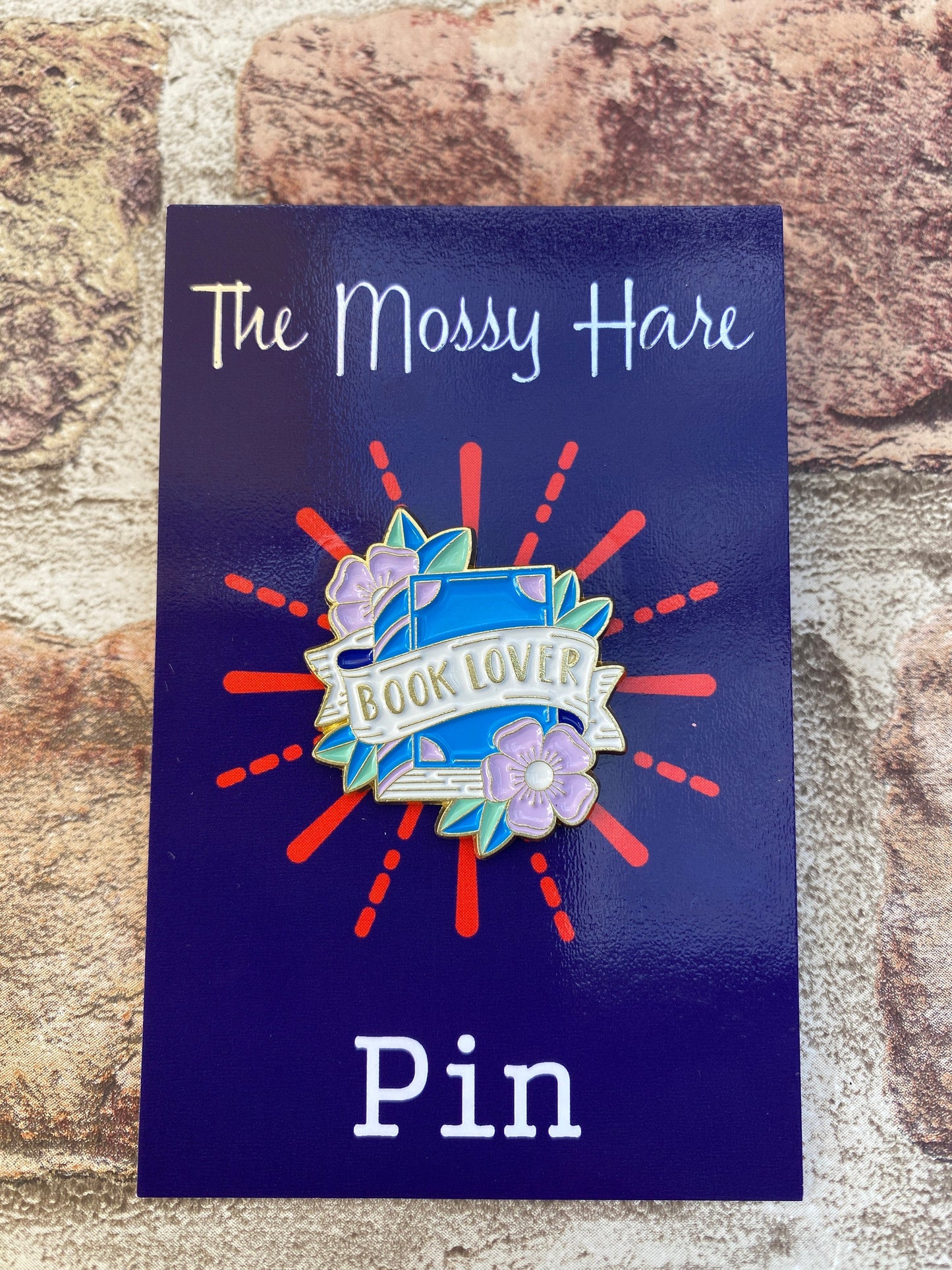 A Good Book is Too Short Enamel Pin - Badge Pin Lapel