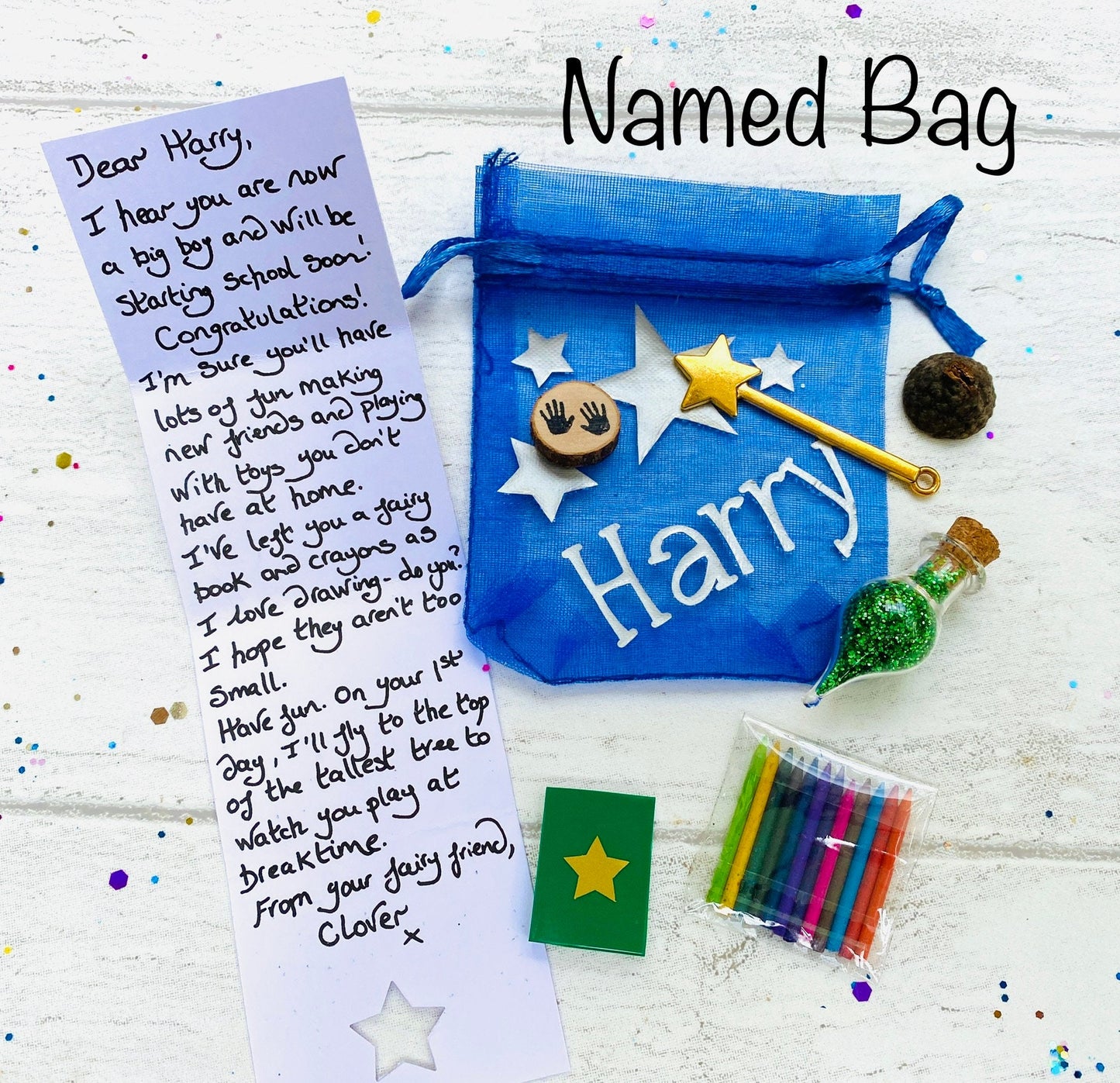 STARTING SCHOOL Girls & Boys Fairy visit!