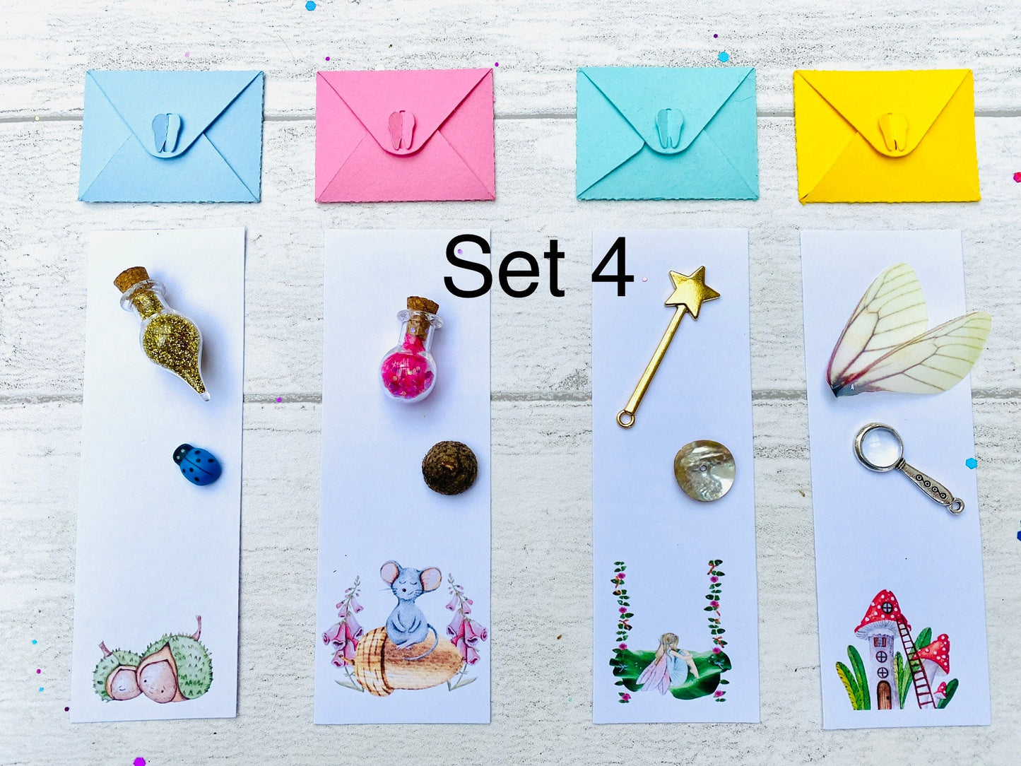 Blank & Personalised Tooth Fairy Letters, Fairy Gifts- Girls and Boys Tooth Fairy Set- Personalised Tooth Fairy Letter and Fairy Gold Coin