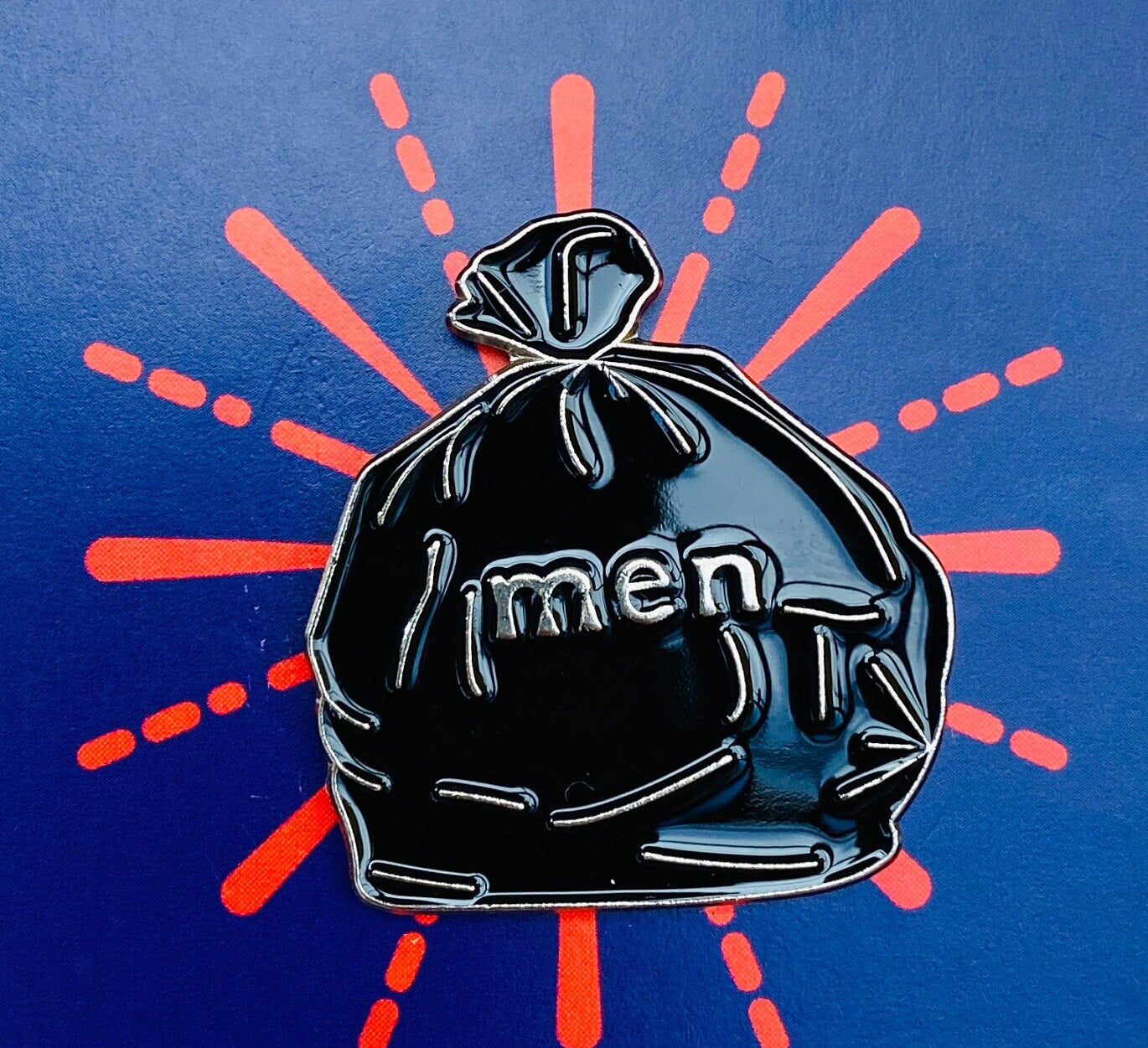 Feminist Enamel Pin- Funny Girl Power Badge- Funny Enamel Pin