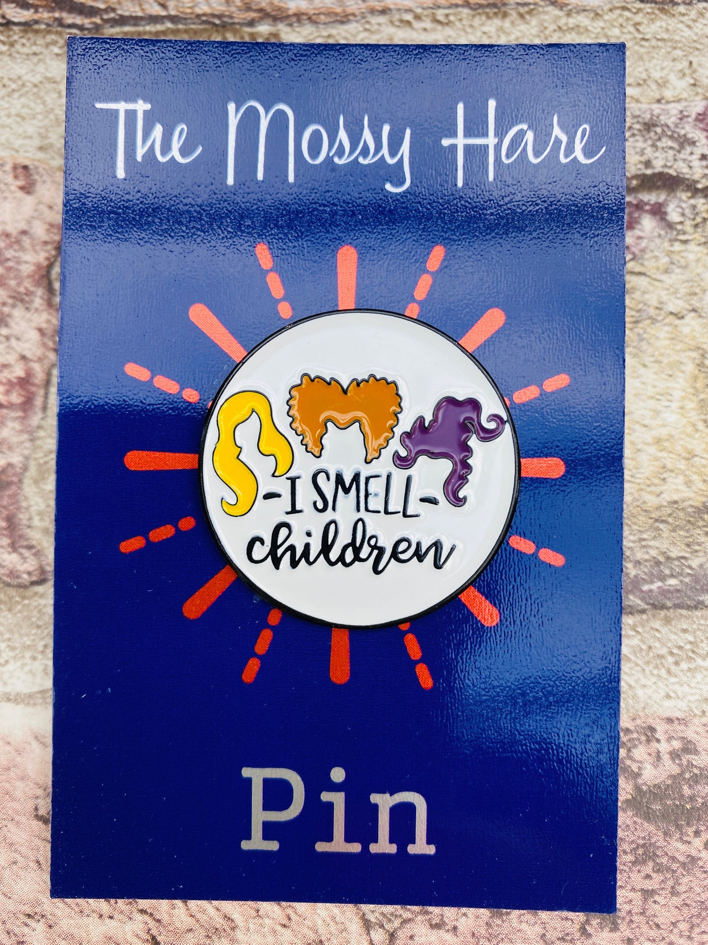 Hocus Pocus Halloween Enamel Pin! spooky Halloween enamel pin, Halloween Badge