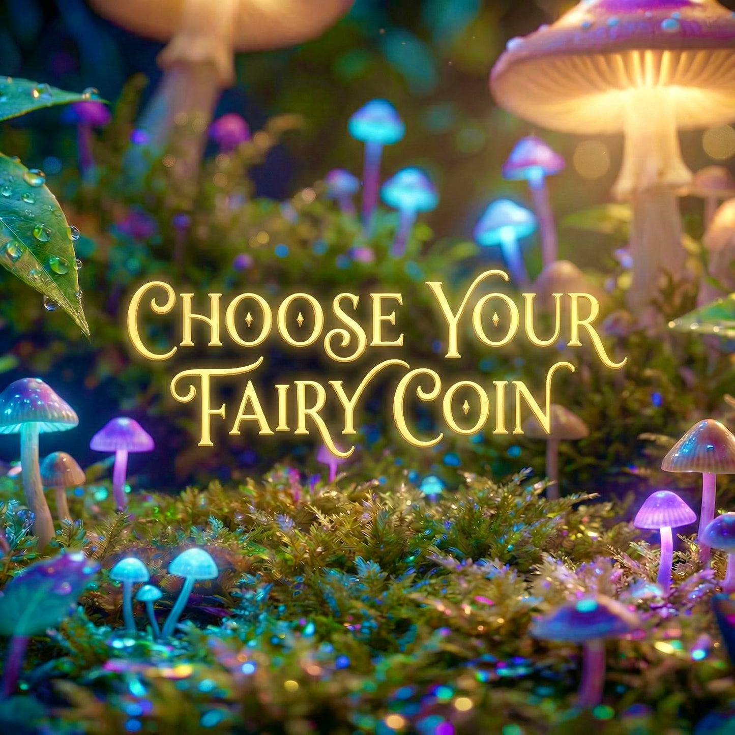 Fairy Gold Coin- Gift from the Tooth Fairy, Dummy Fairy or Garden Fairies!