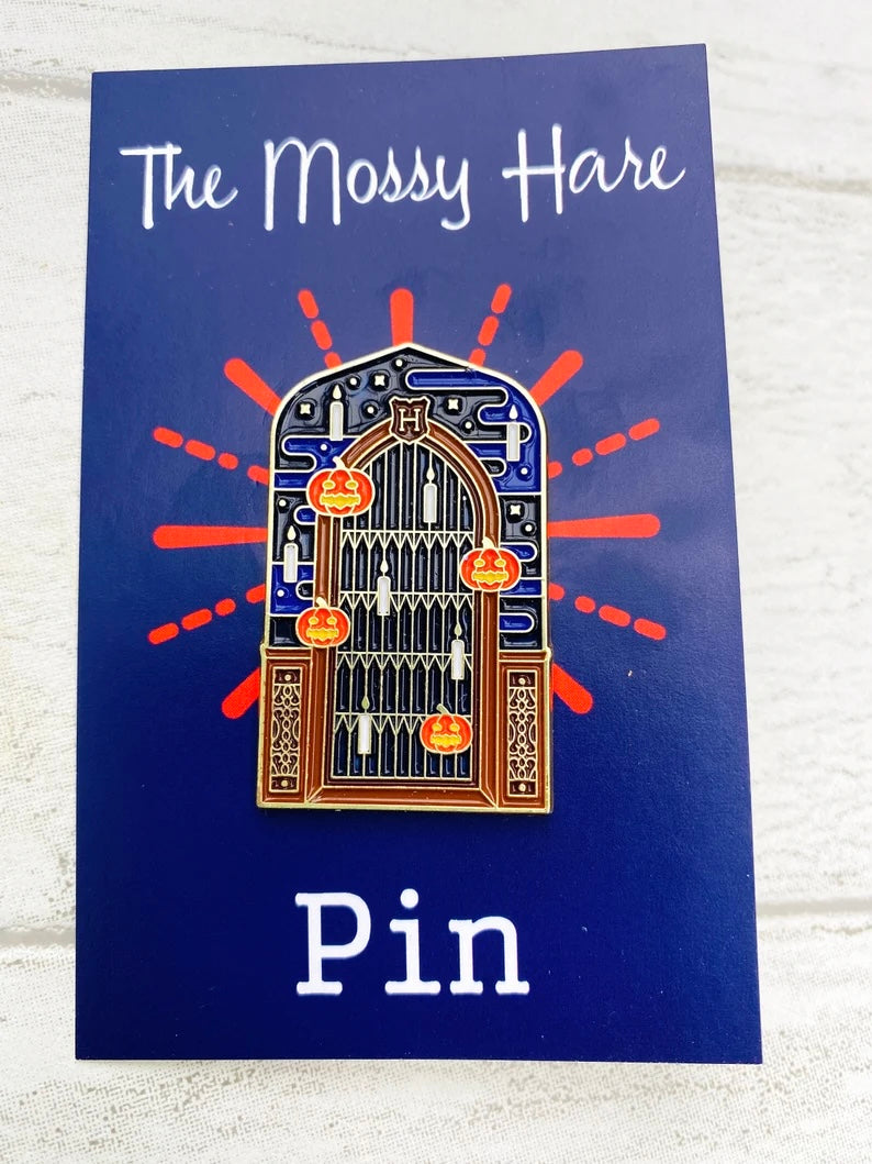 Wizard Enamel Pin- Badge Lapel- Magic Badge