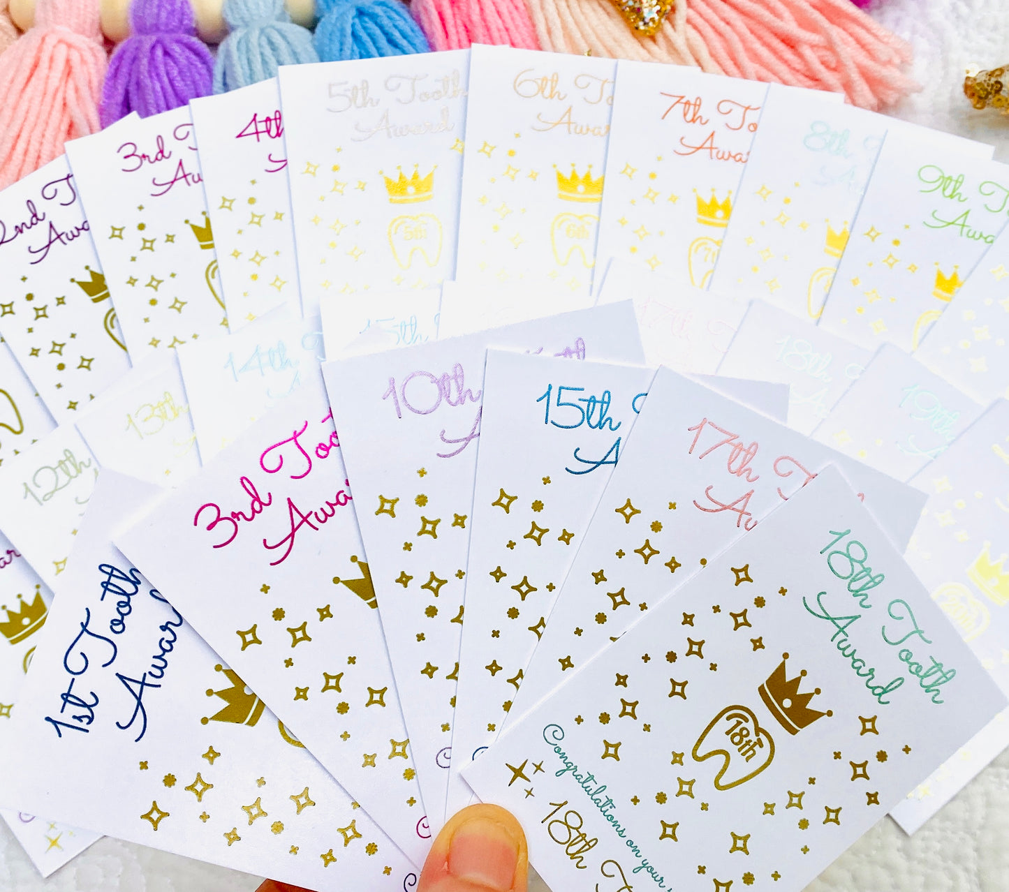 20 Tooth Fairy Gold Coins- one for Every Tooth! Tooth Fairy Gift, Fairy Coins, First Lost Tooth, Tooth Letter