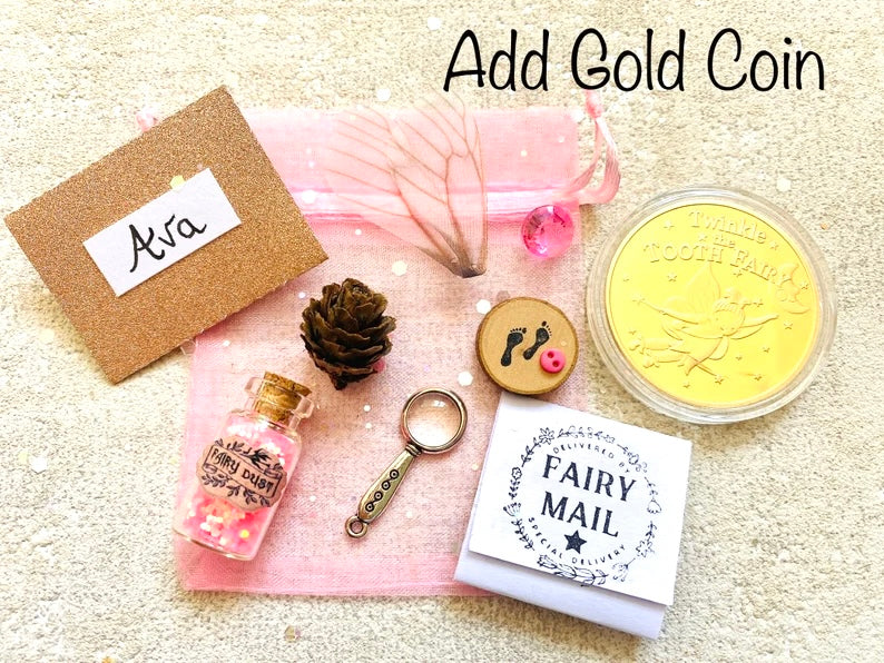 Tooth Fairy Gift Set- Tooth Fairy Letter with Fairy Dust