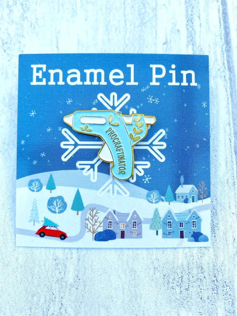 Crafters Enamel Pin- Dressmaker, Craft, Badge Lapel