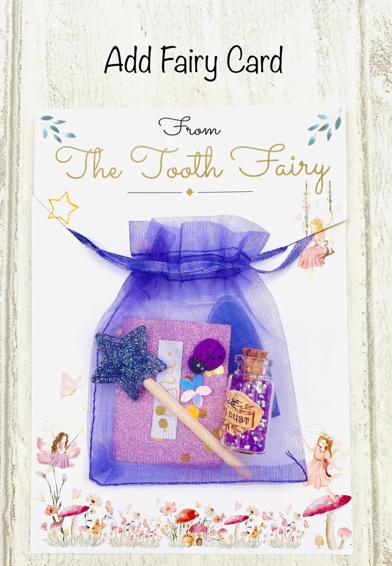 Tooth Fairy Kit- Tooth Fairy Letter, Gifts & Fairy Dust