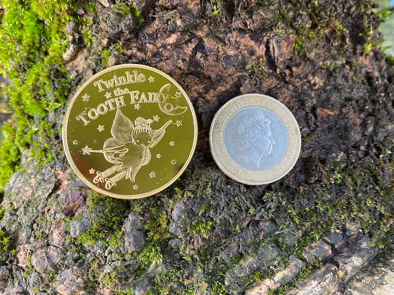 Tooth Fairy Kit - Girl’s Tooth Fairy Letter- Tooth Fairy Gifts for Girls (Fairy Dust), Personalised Tooth Fairy Note, Custom Tooth Fairy