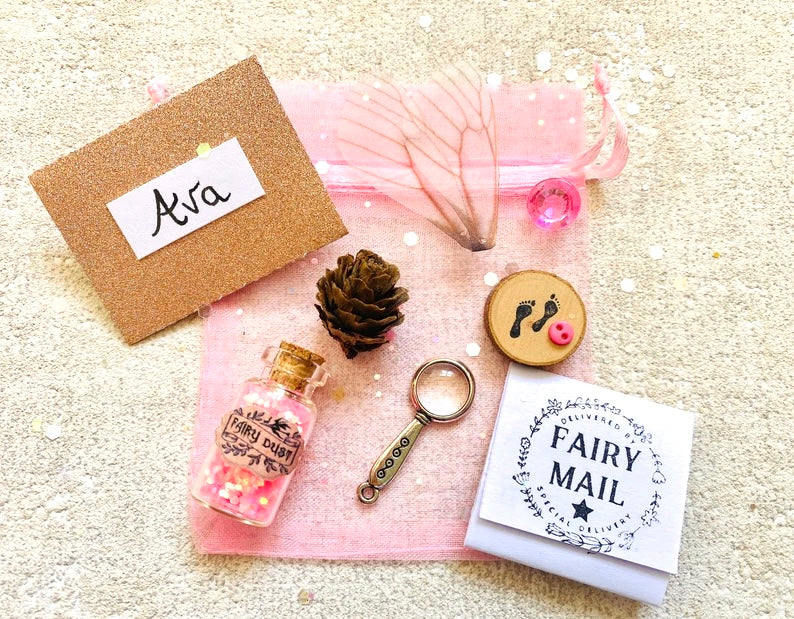 Tooth Fairy Gift Set- Tooth Fairy Letter with Fairy Dust