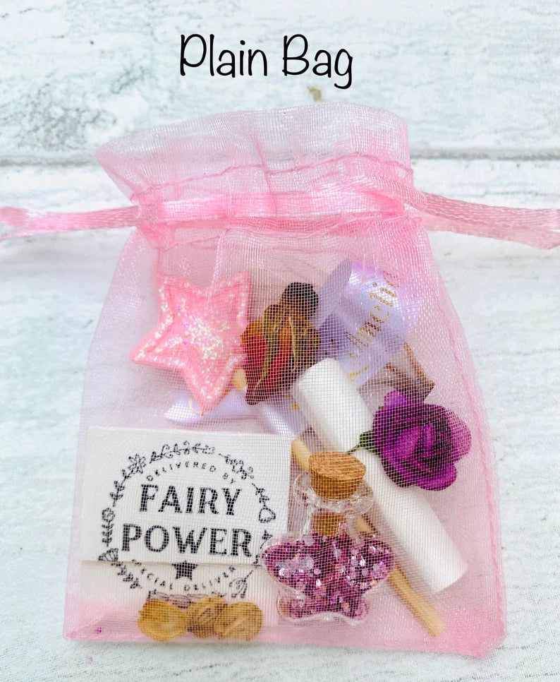 Tooth Fairy Kit- Fairy Wand Personalised, Tooth Fairy Letter, Fairy Dust & Tooth Fairy Gifts