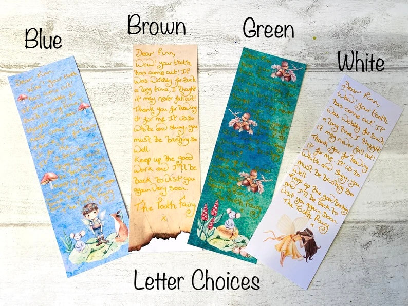 Tooth Fairy Kit With Tooth Fairy Gifts. PersonalIsed Tooth Fairy Letter. Tooth Fairy Set with Fairy Gold Coin, Fairy Dust (1st Tooth Fairy)