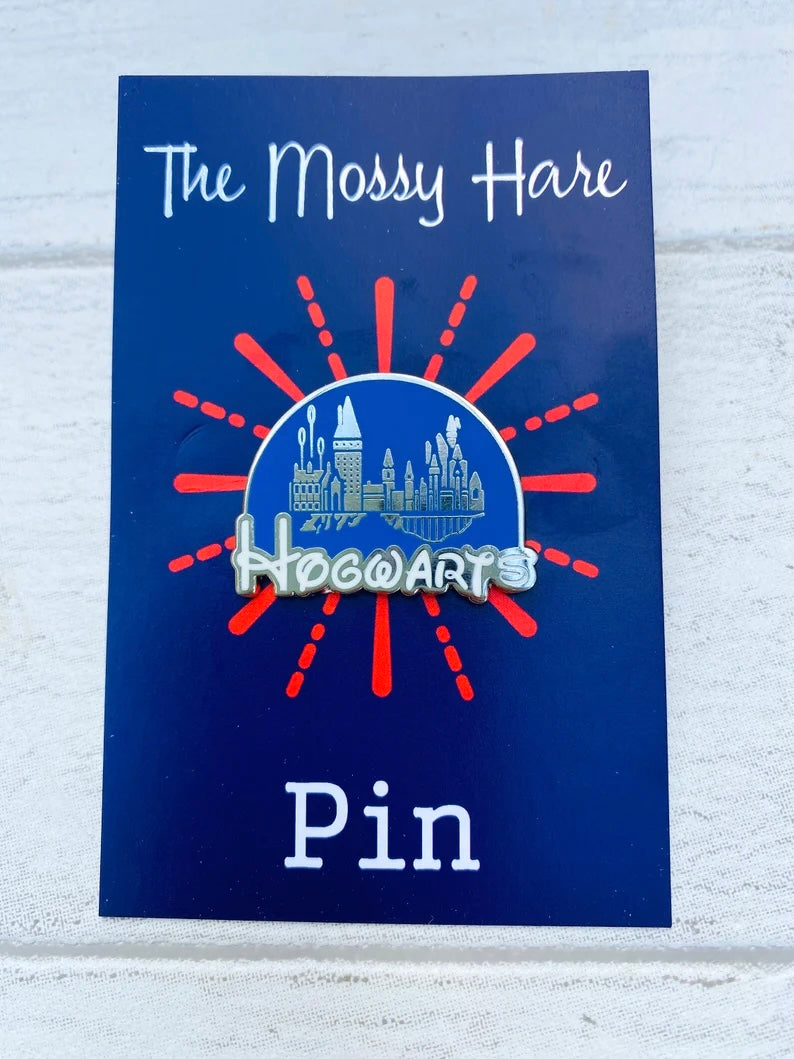 Wizard Enamel Pin- Badge Lapel- Magic Badge