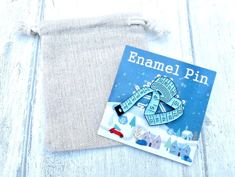 Crafters Enamel Pin- Dressmaker, Craft, Badge Lapel